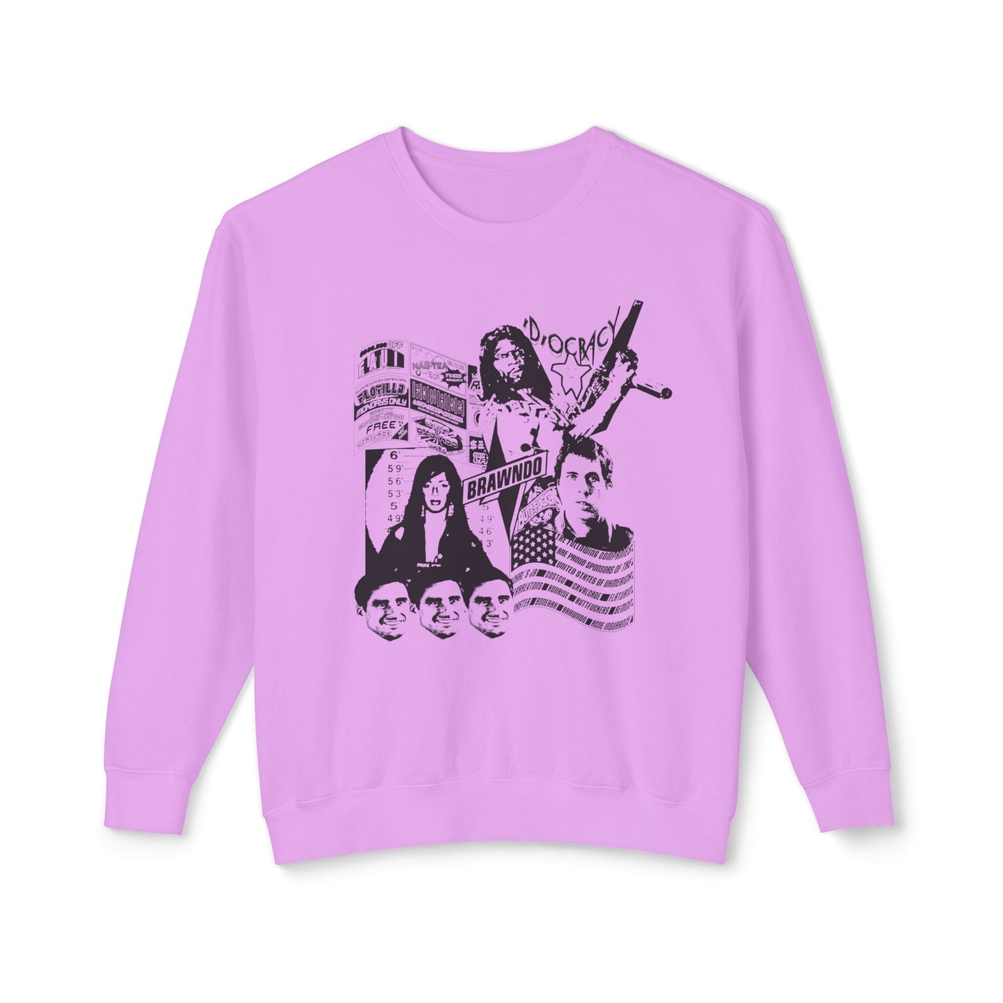 idiocracy movie fan art poster 100% cotton sweatshirt