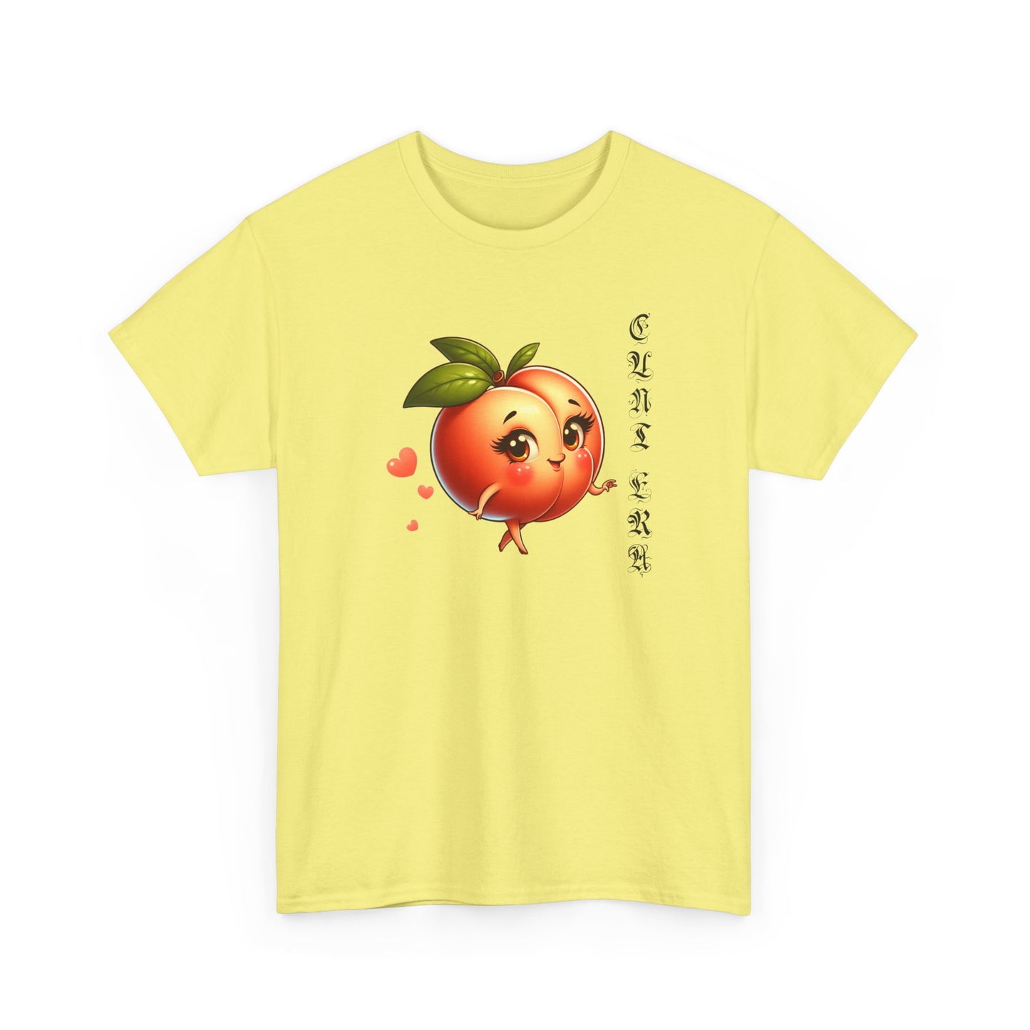 cunt era cute peach tshirt