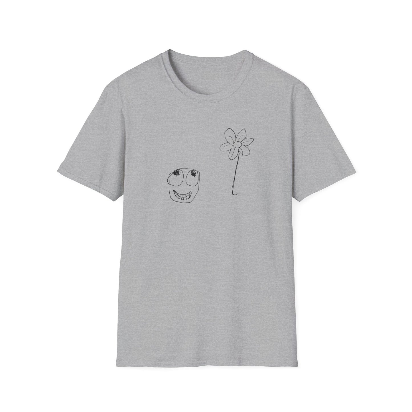 happy little guy original drawing tshirt