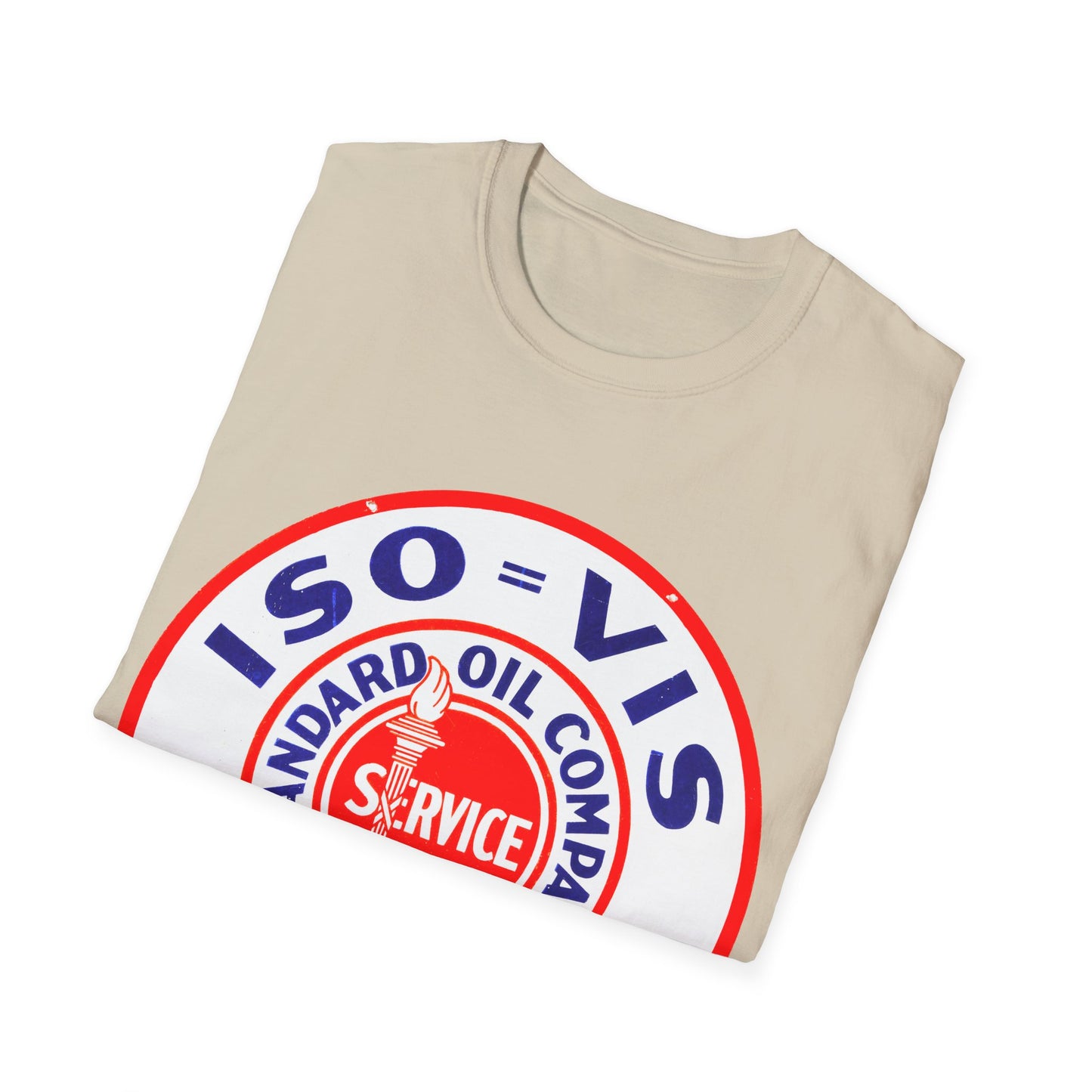 standard oil company motor oil logo tshirt