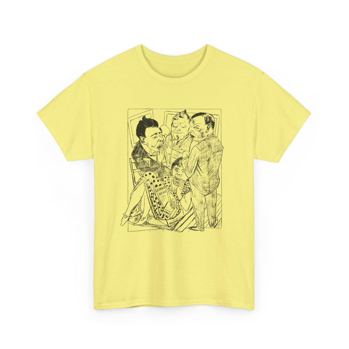 1922 max beckman lithograph  the dissappointed II tshirt