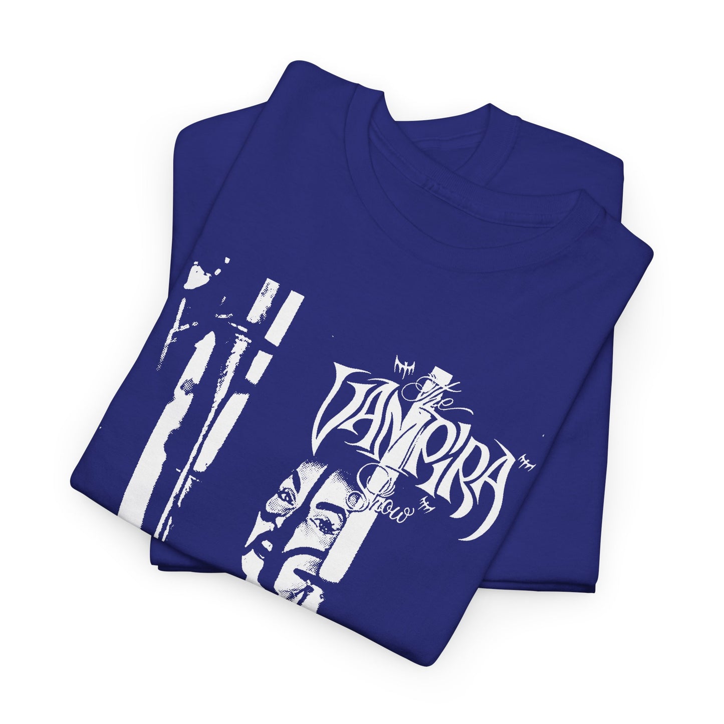 vampira show rare photo edit dark tshirt