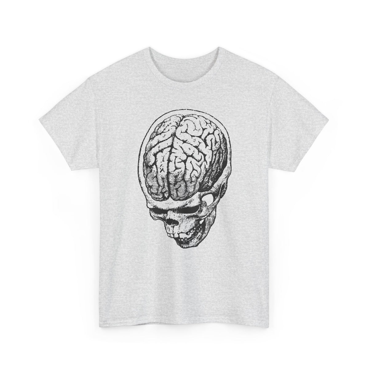 early 1900s brain anatomy illustration tshirt