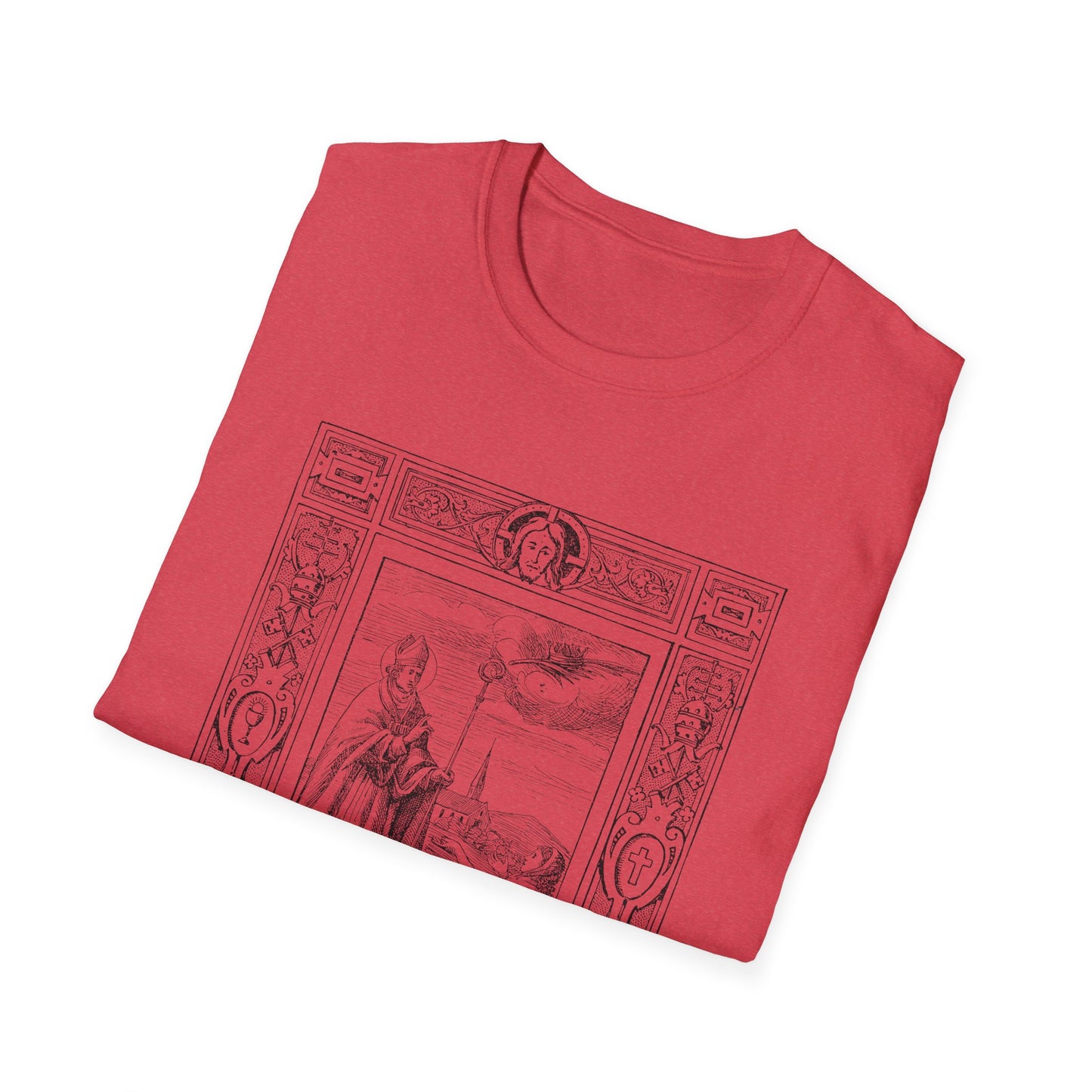 saint valentine healing epilepsy illustrated by dr. frantisek ehrmann circa 1899 tshirt