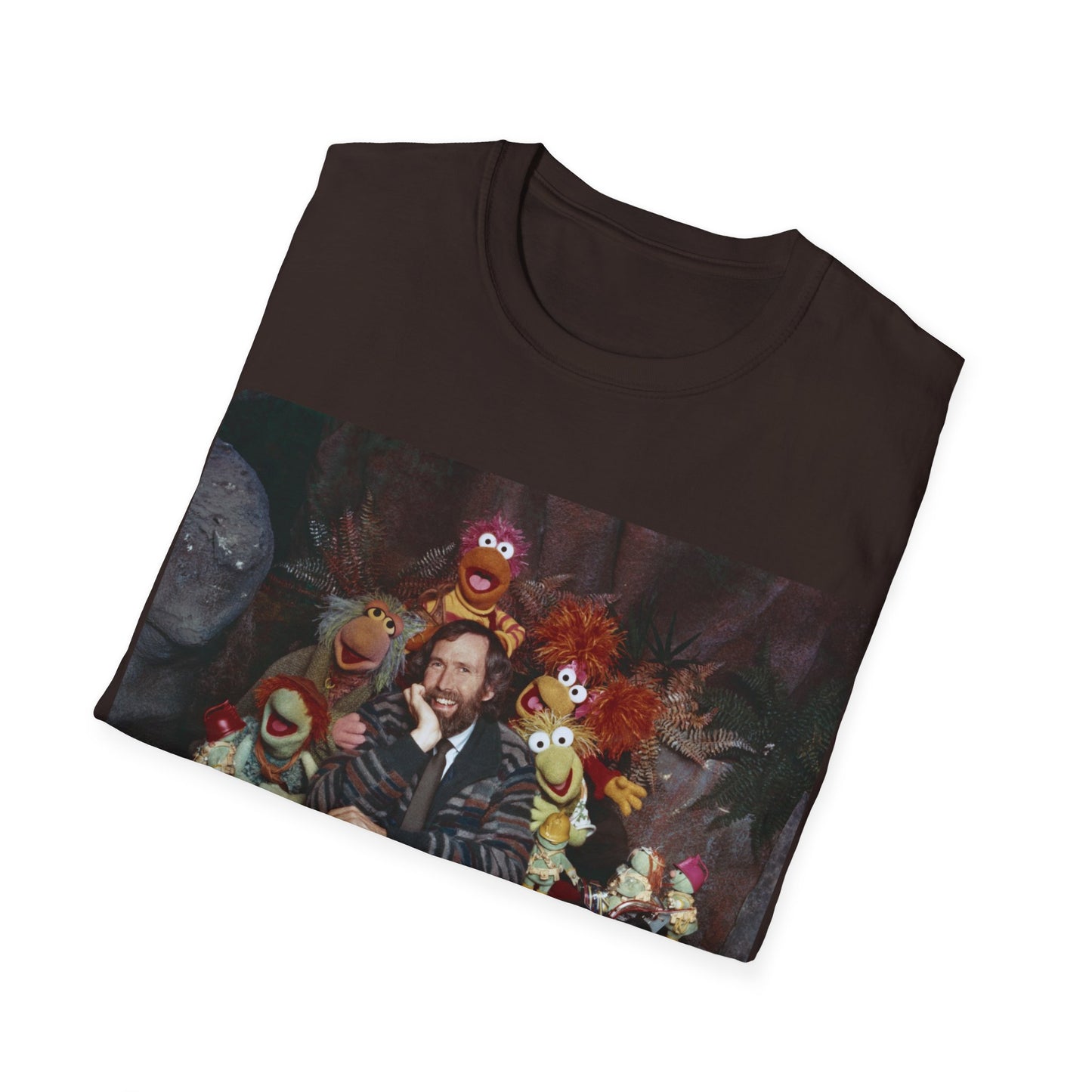 jim henson and the fraggles photo tshirt