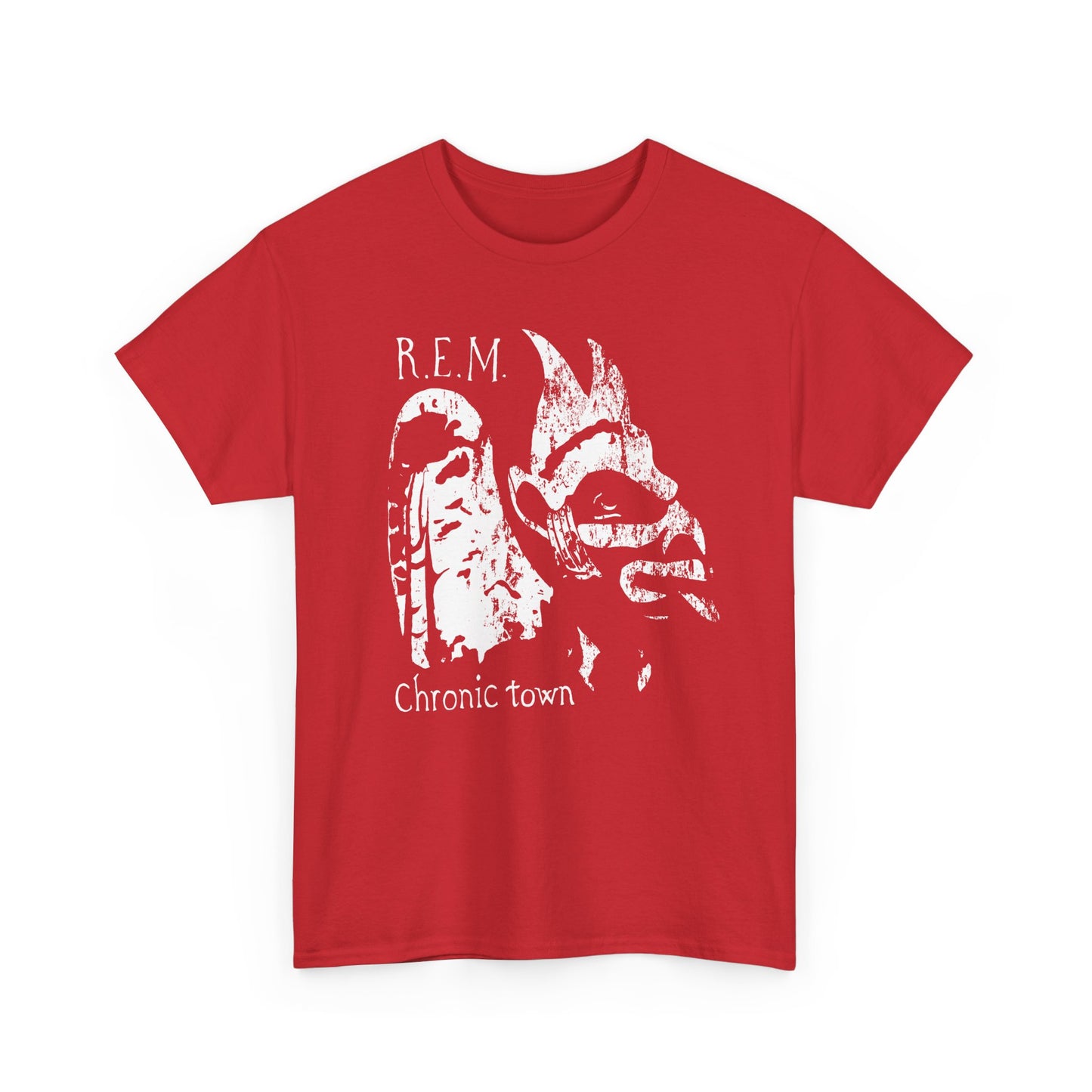 r.e.m. 1982 chronic town album cover fan art tshirt