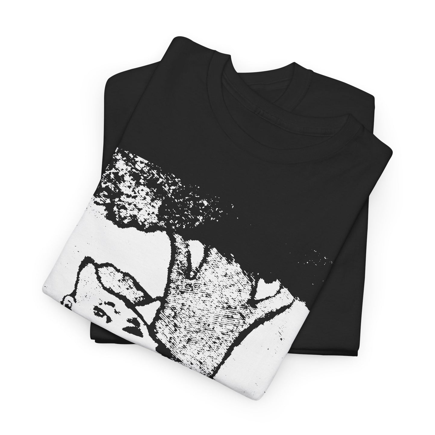 mid twentieth century the boy and the dog illusion artwork reproduction tshirt