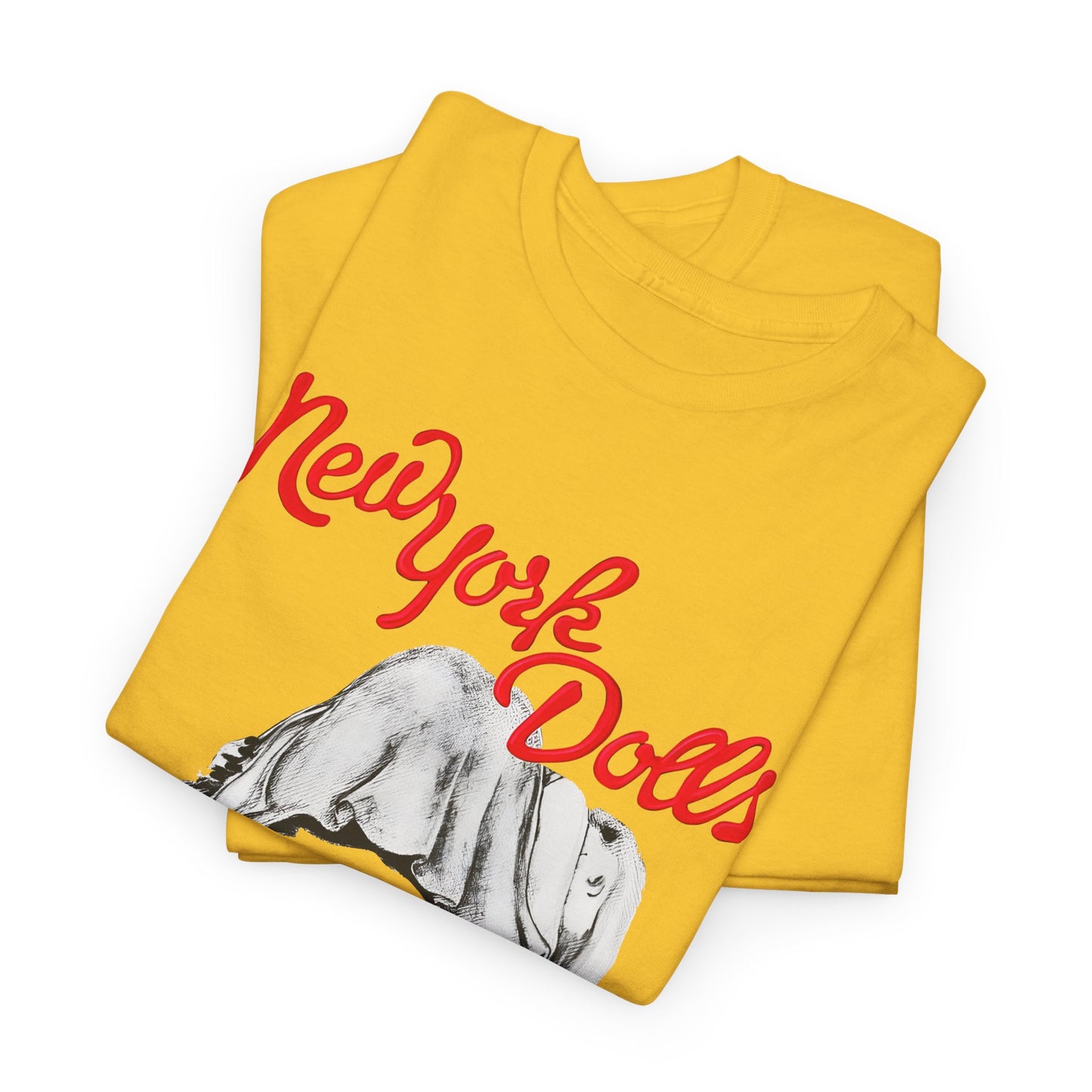 vintage new york dolls reproduction tshirt