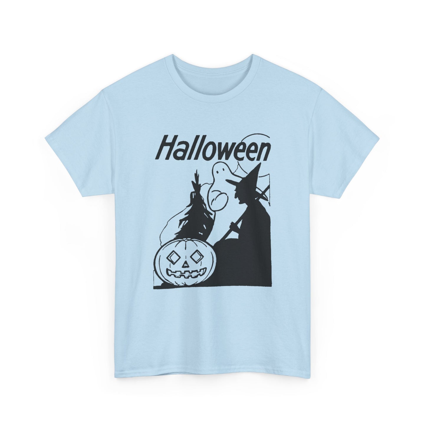 antique halloween graphic reproduction tshirt