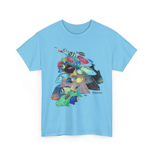 1990 vintage distressed bahamas reproduction tshirt