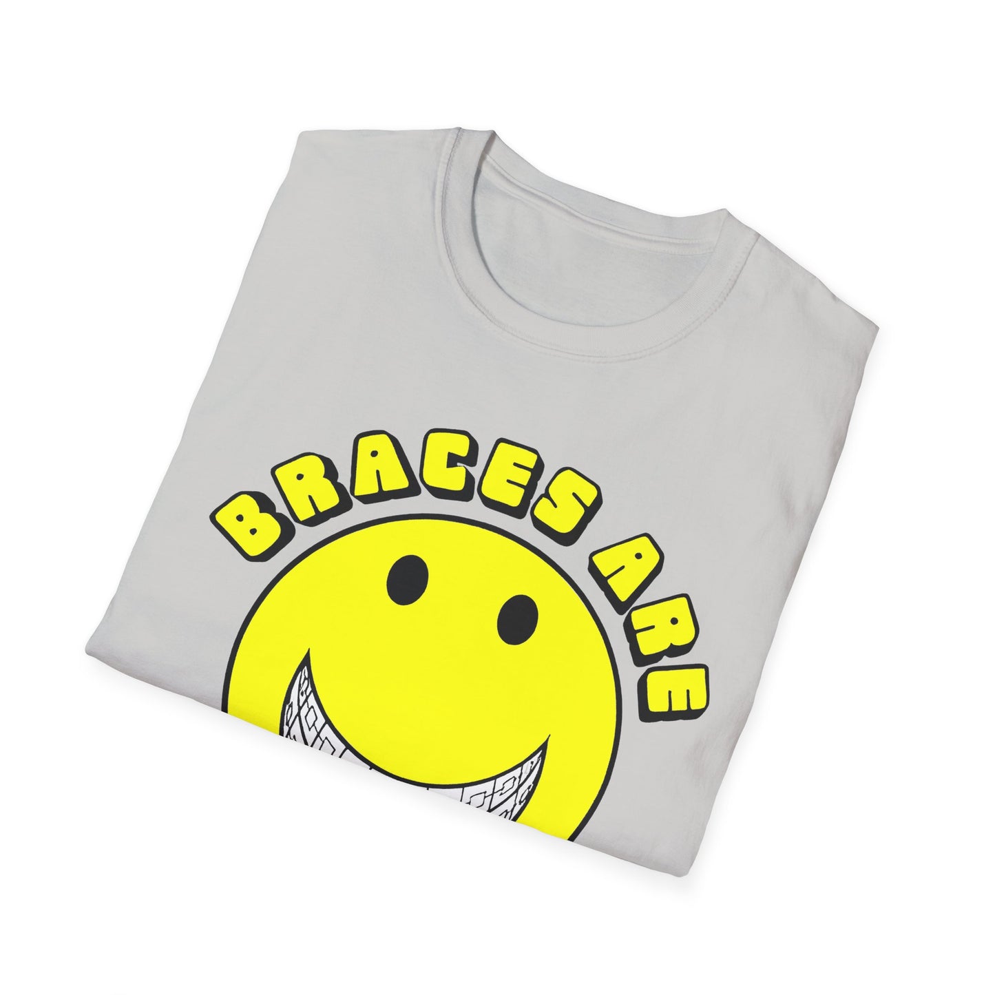 braces are beautiful 1970s tshirt graphic tshirt