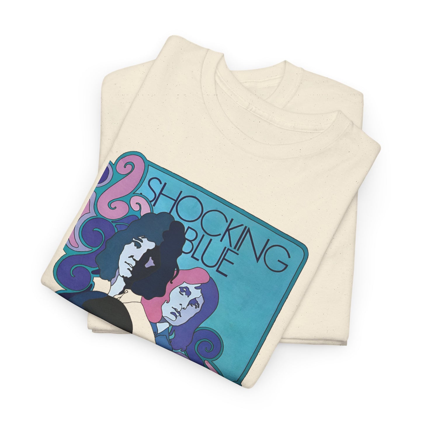 1960s dutch band shocking blue poster tshirt