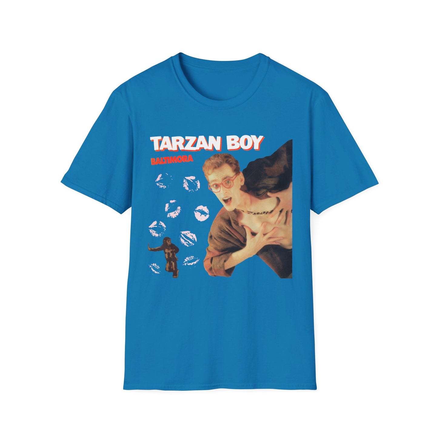 1985 tarzan boy single by baltimora tshirt