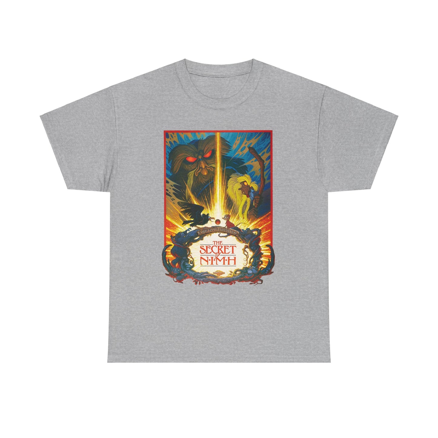 1992 the secret of nimh movie poster tshirt