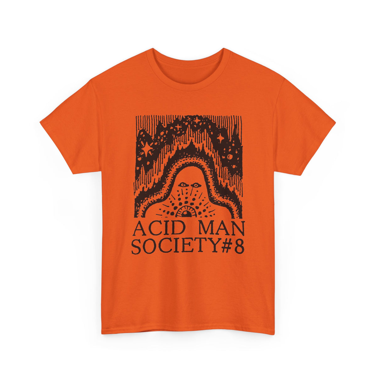 1989 acid man #8 mini comic cover illustration tshirt
