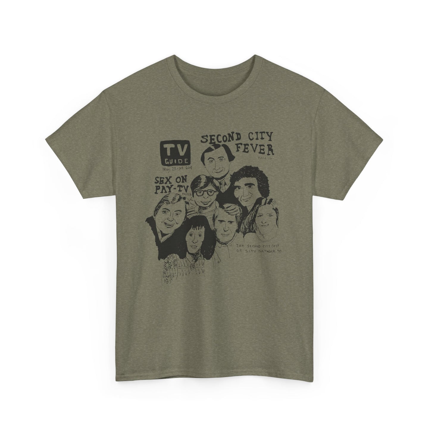 sctv tv guide original sketch tshirt