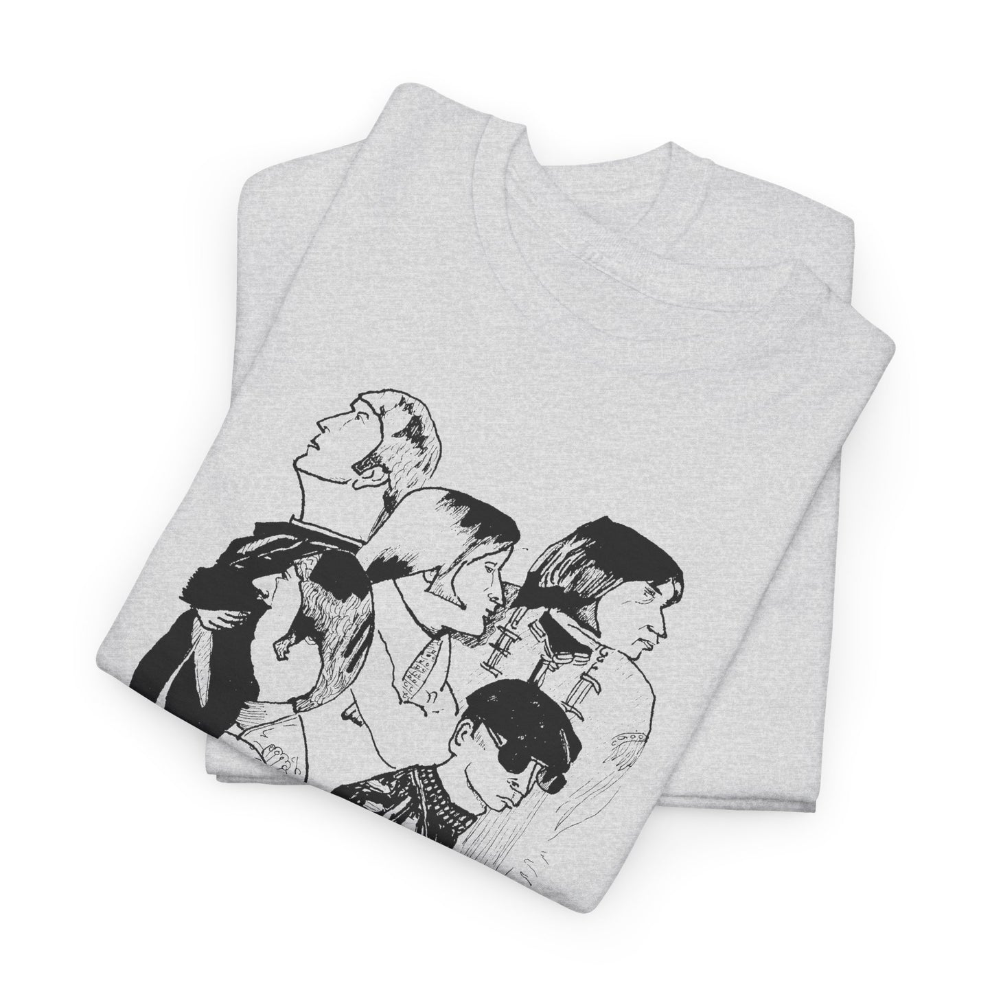original drawing buffalo springfield fan art tshirt