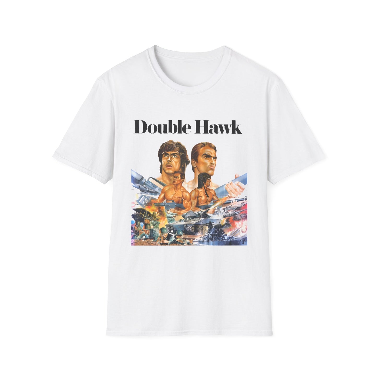 double hawk video game fan art tshirt