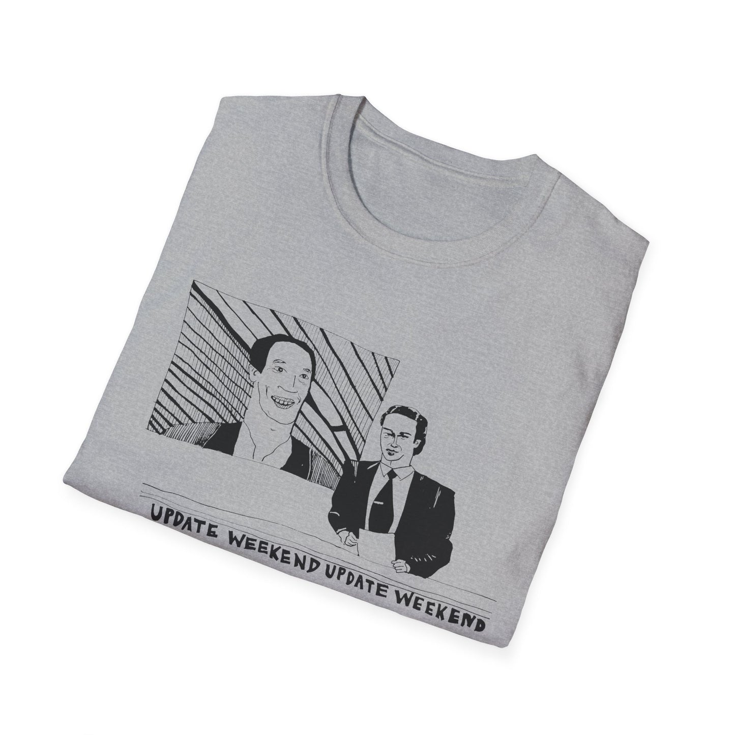 original drawing of the time norm macdonald got fired from snl for oj jokes fan art tshirt