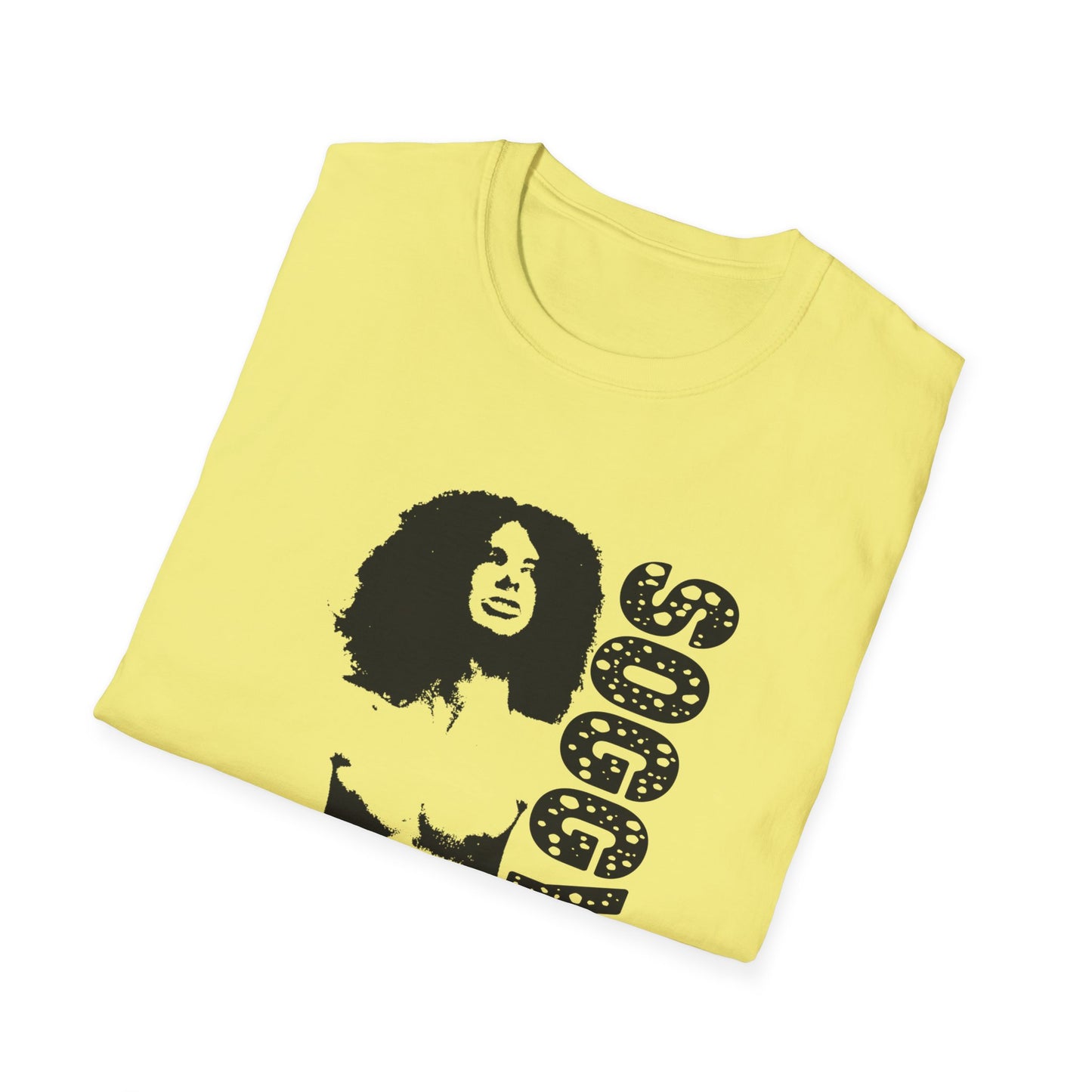 1980s french hard rock band soggy fan art tshirt