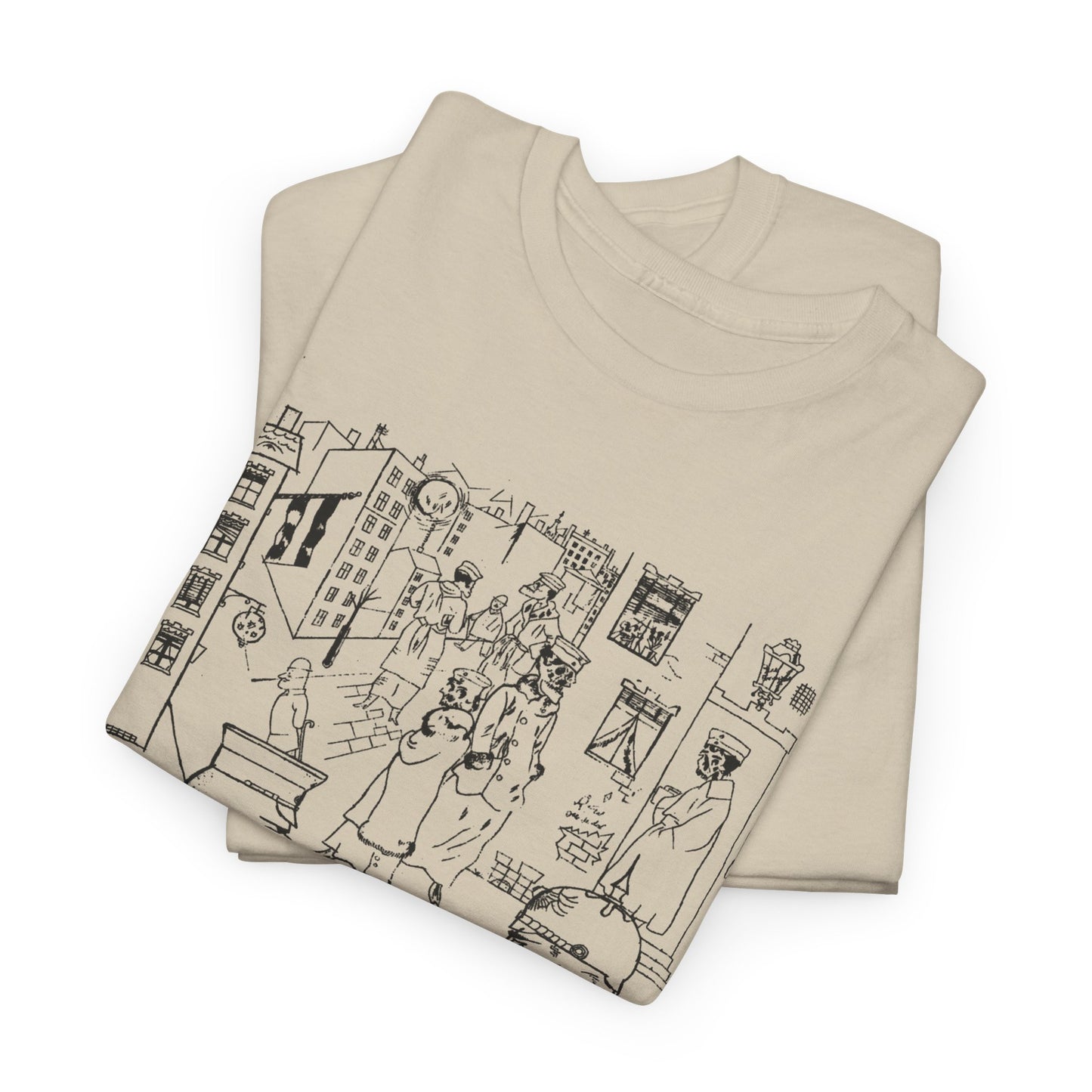 1919 george grosz lithograph "the pimps of death" tshirt