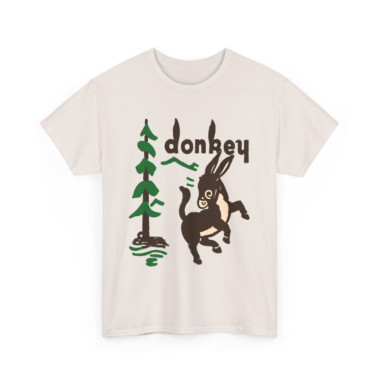 vintage donkey room matchbox graphic edit tshirt