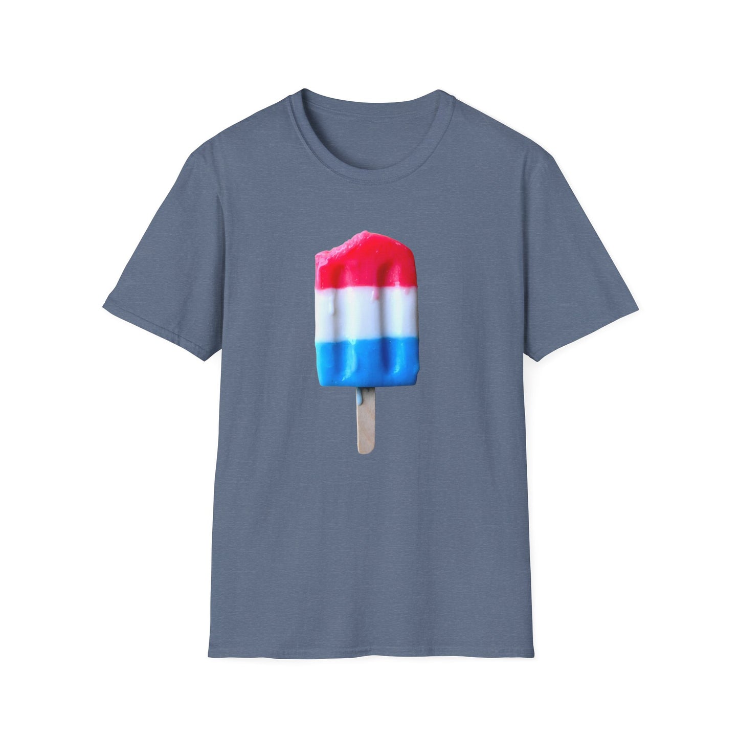 classic red white blue popsicle tshirt