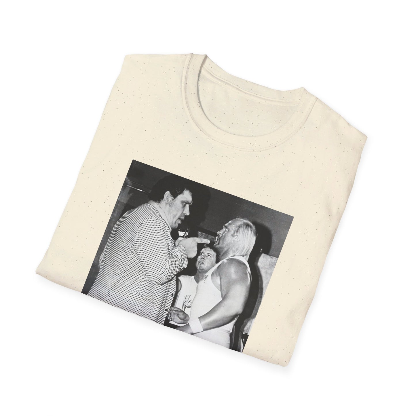 wrestlemania iii hulk v. andre the giant photo tshirt