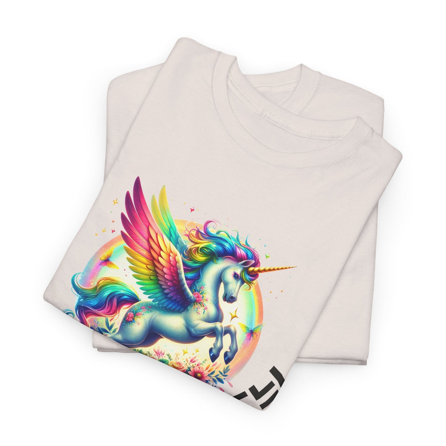 thirsty unicorn tshirt (technically alicorn)