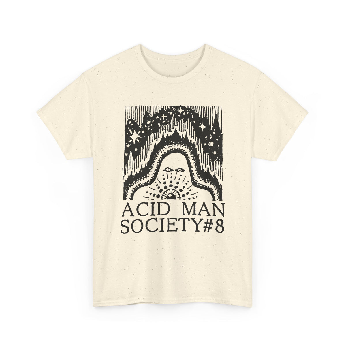 1989 acid man #8 mini comic cover illustration tshirt