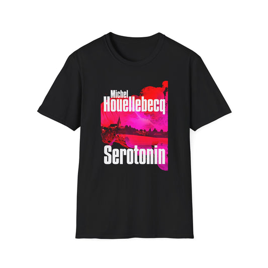 serotonin novel by michel houellebecq book cover tshirt