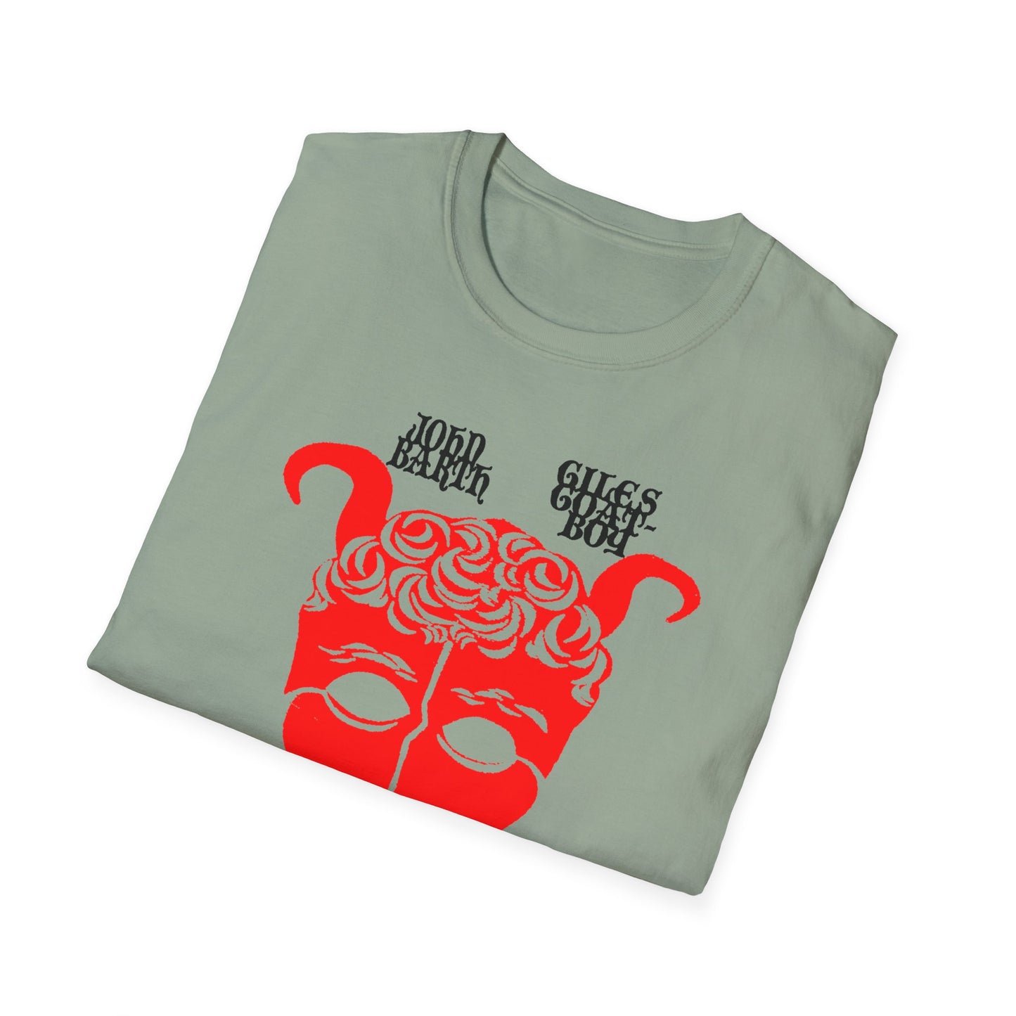 john barth 1966 novel giles goat-boy book cover variant tshirt