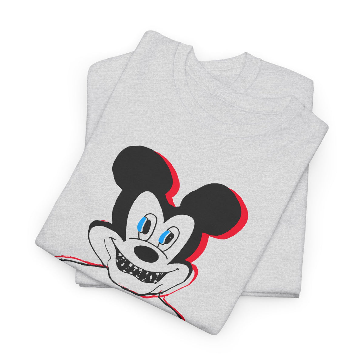 1960s british underground magazine peace sign mouse fan art edit with color tshirt