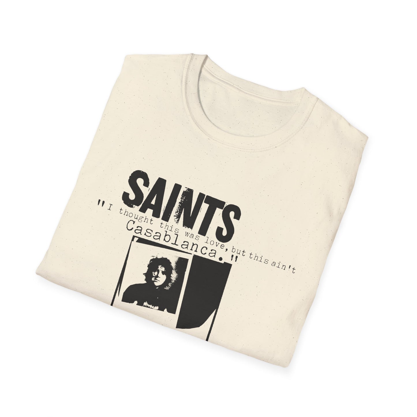 the saints 1982 album casablanca tshirt