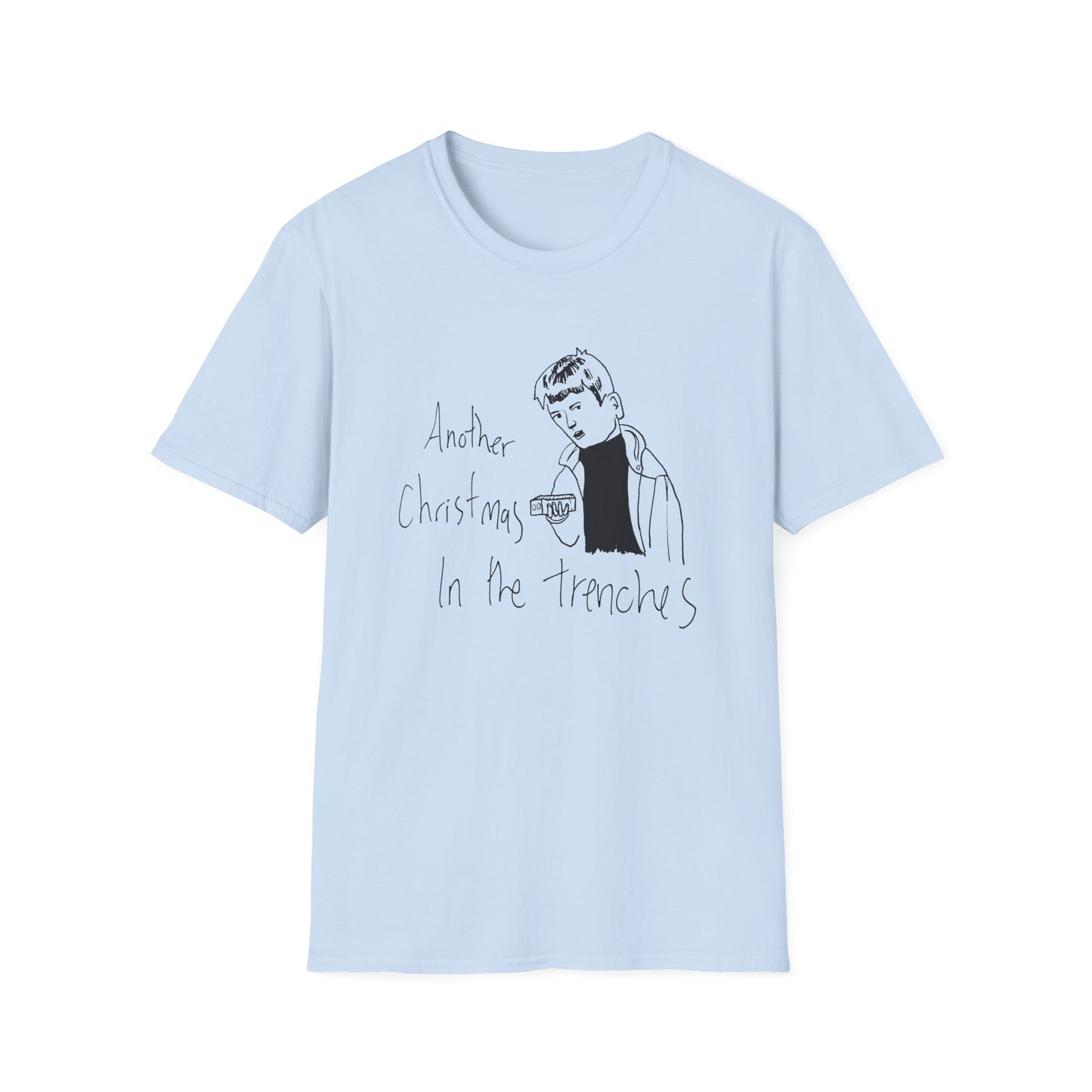 original sketch macaulay culkin in home alone 2 another christmas in the trenches tshirt