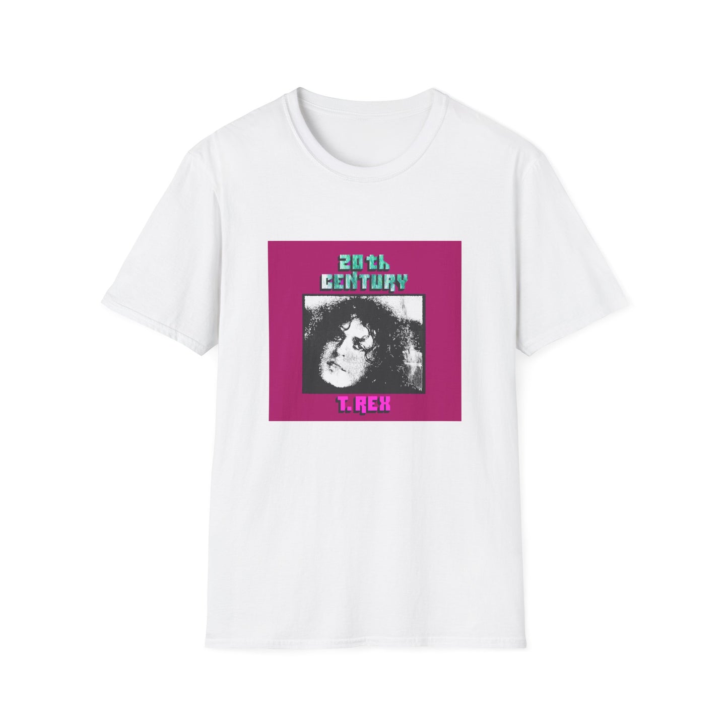 t. rex 1973 20th century alternate colour album tshirt