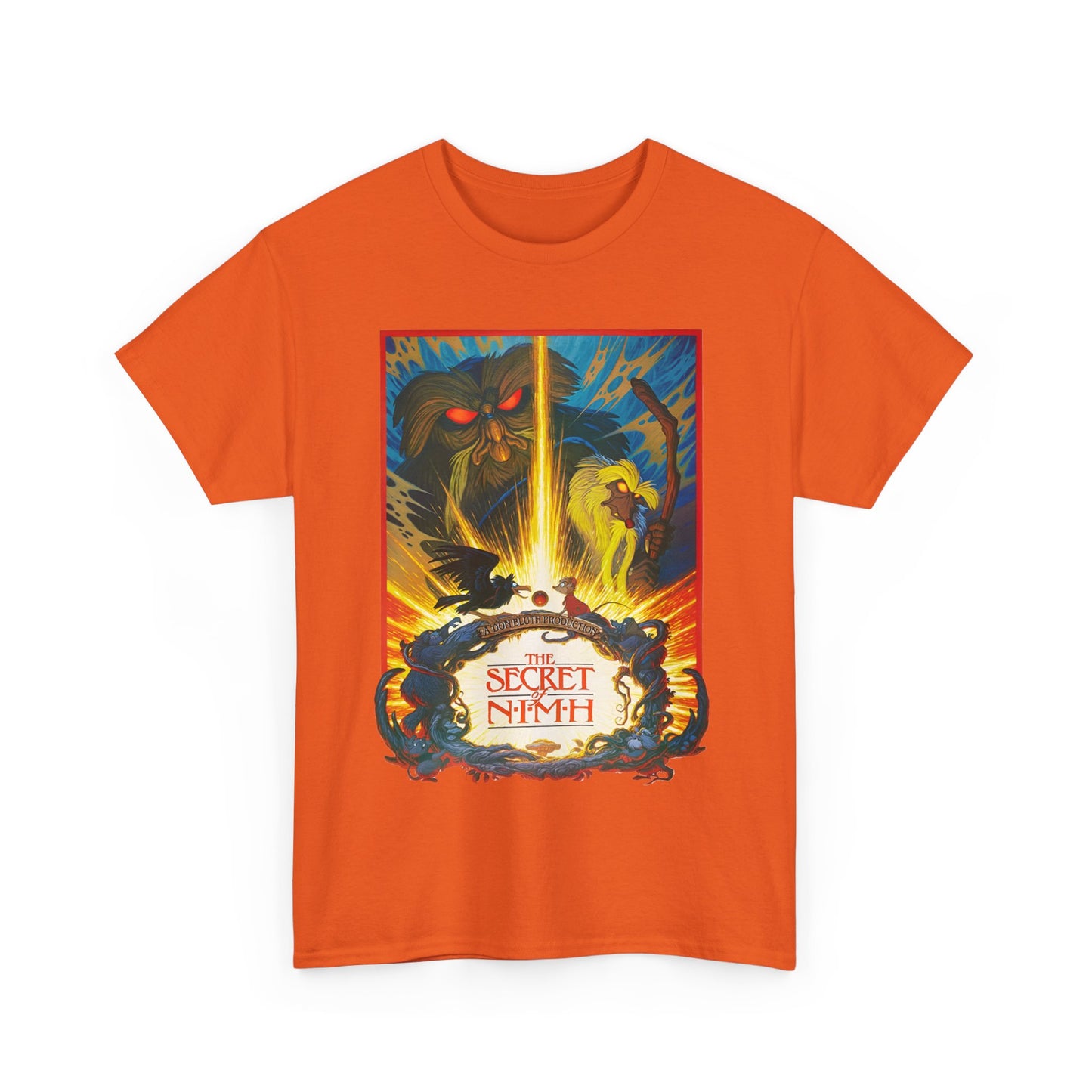 1992 the secret of nimh movie poster tshirt