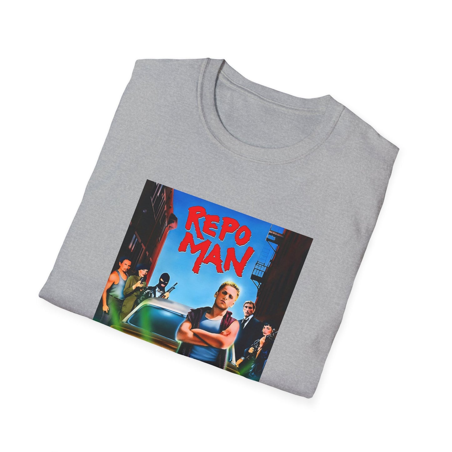 1984 repo man movie poster tshirt