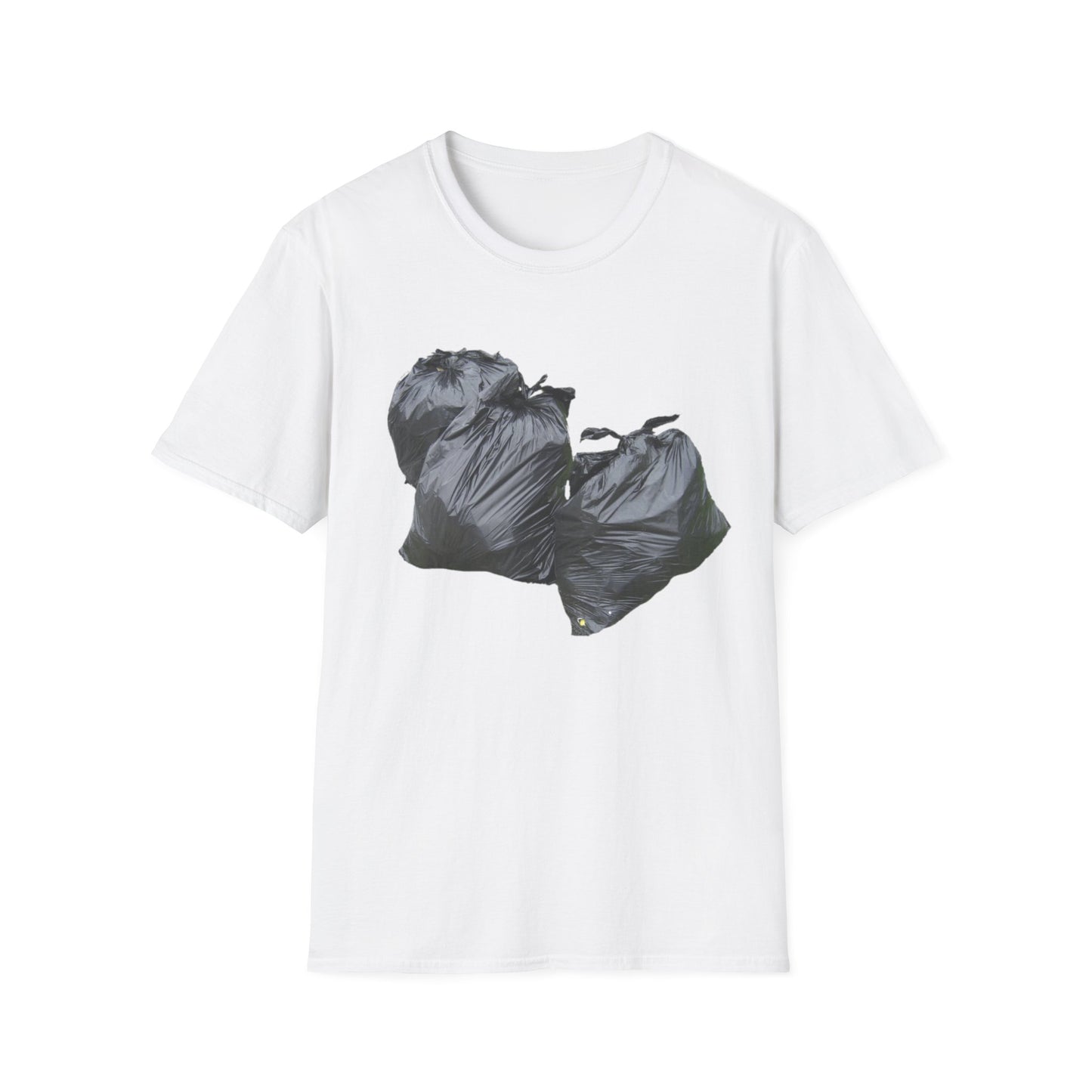 garbage bags stupid trash tshirt