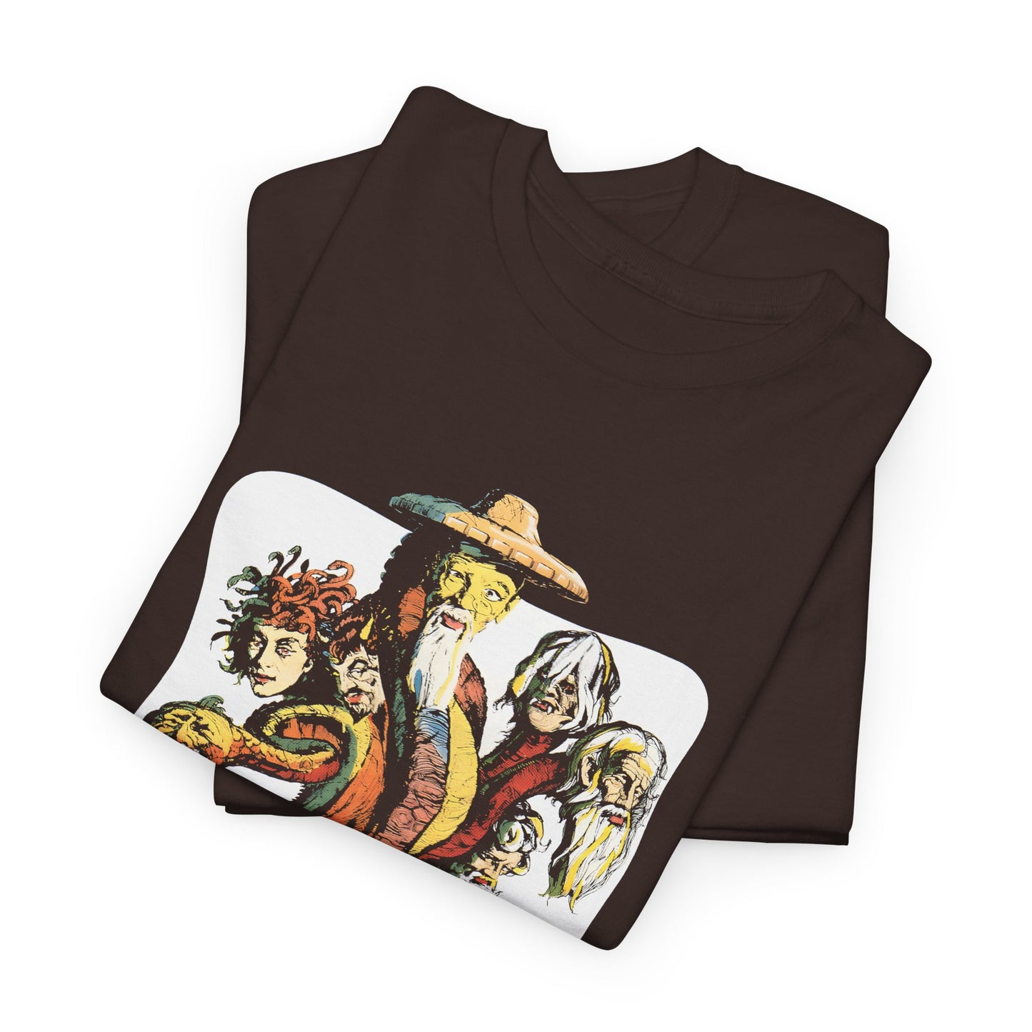 1964 western fantasy comedy 7 faces of dr. lao no font movie poster tshirt