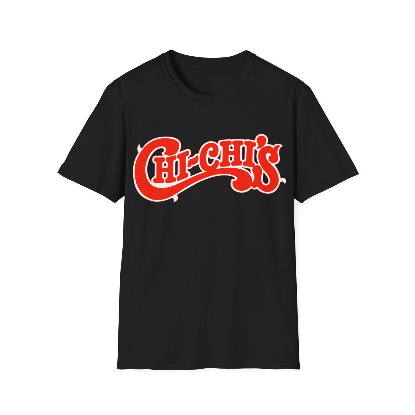 vintage defunct chi chi's fast food logo tshirt