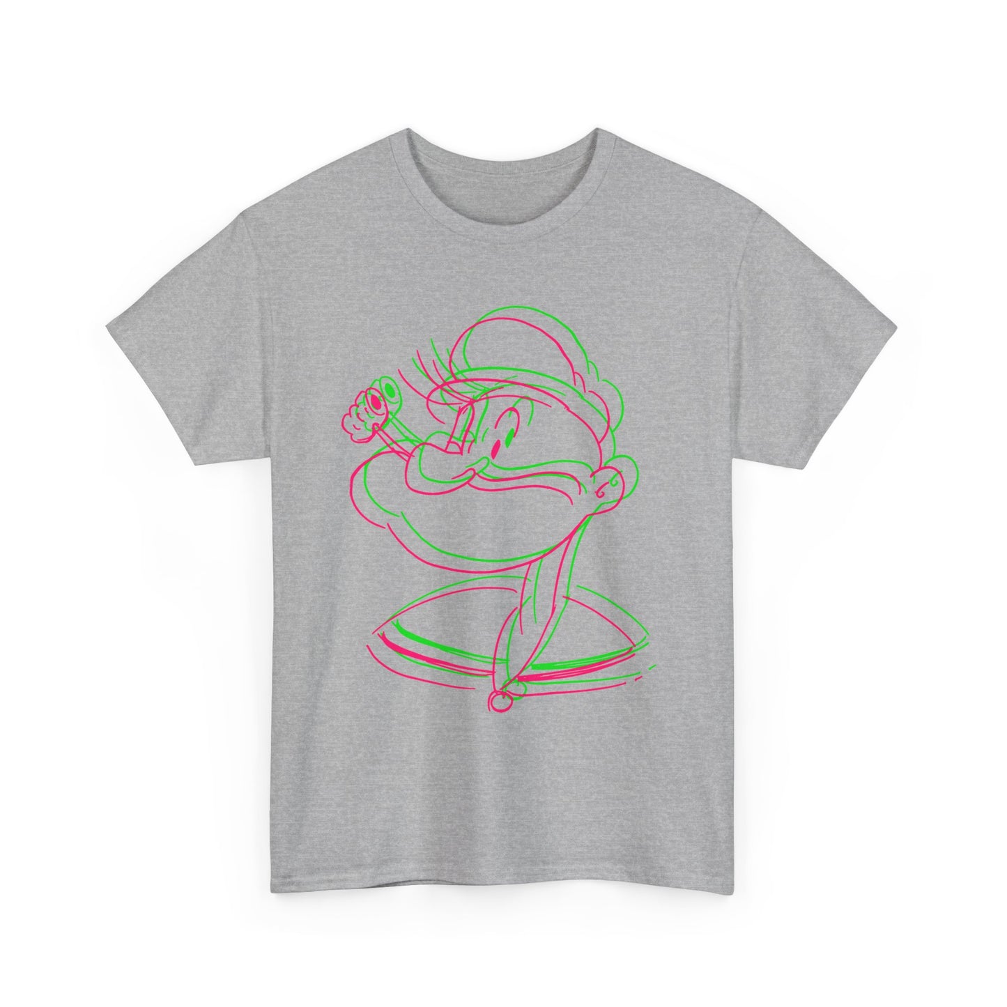 1930s vintage popeye illustration reproduction tshirt