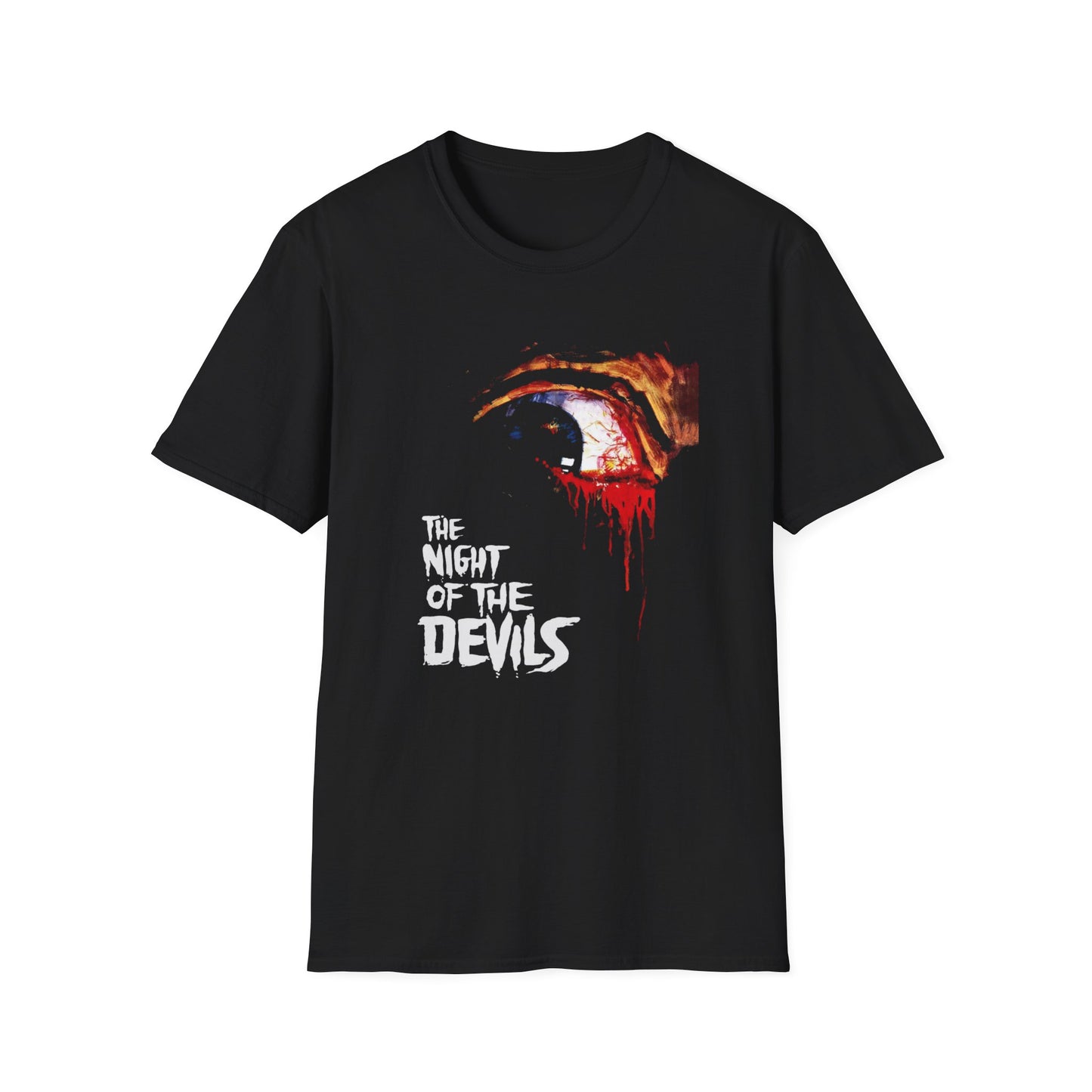 night of the devils 1972 horror movie tshirt