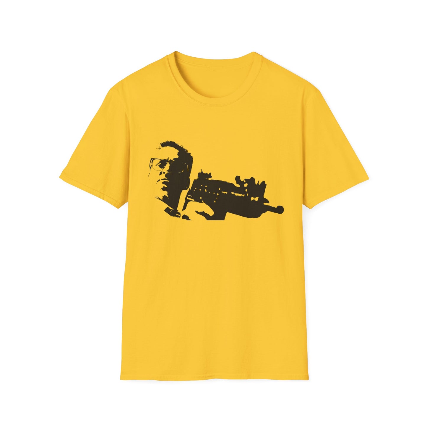 falling down 1993 movie william foster (michael douglas) with a gun stencil tshirt