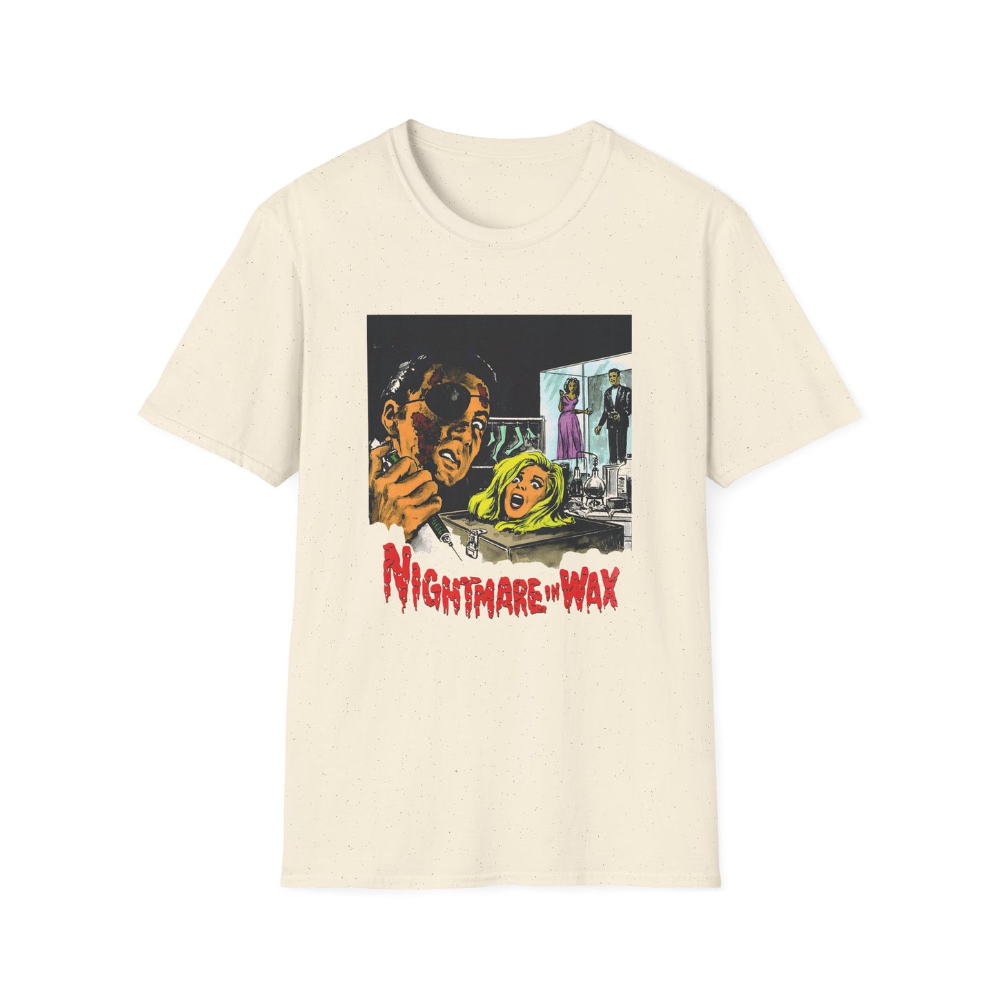 1969 movie poster nightmare in wax tshirt