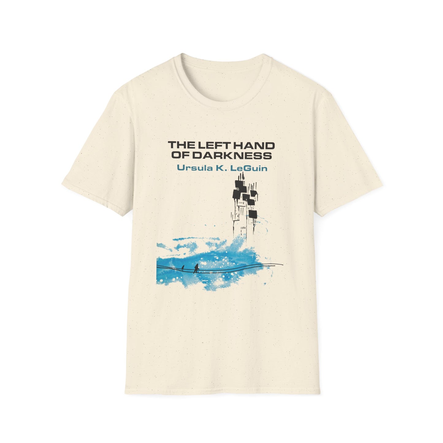 1969 book the left hand of darkness by ursula k le guin book cover tshirt