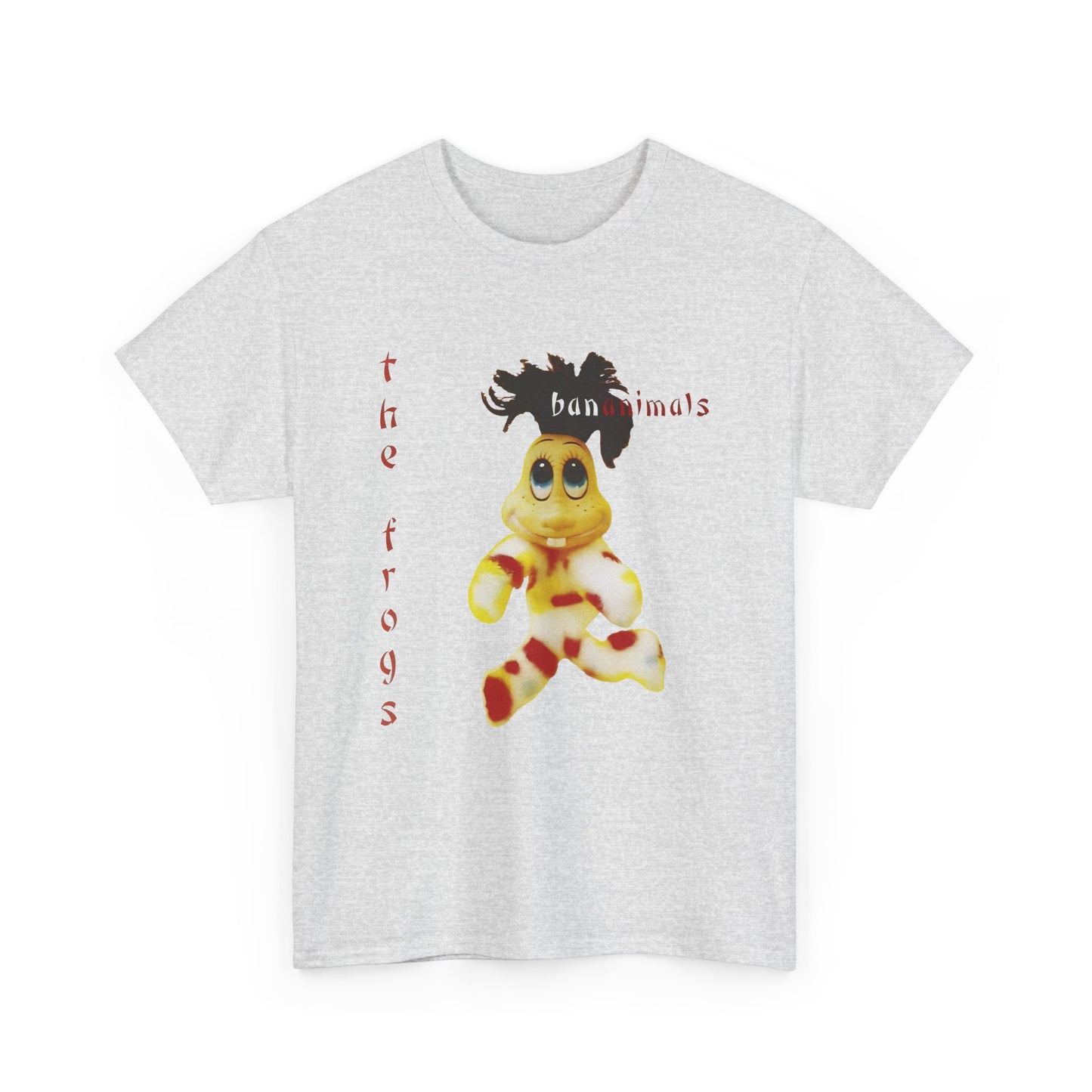 1999 bananimals by the frogs album cover tshirt