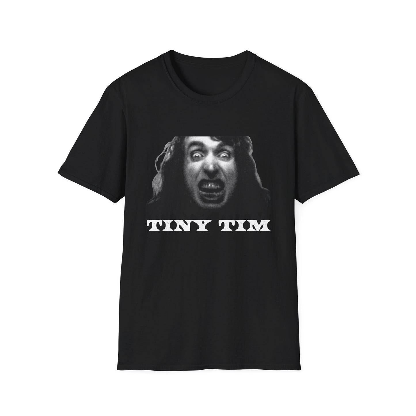tiny tim being creepy on purpose tshirt