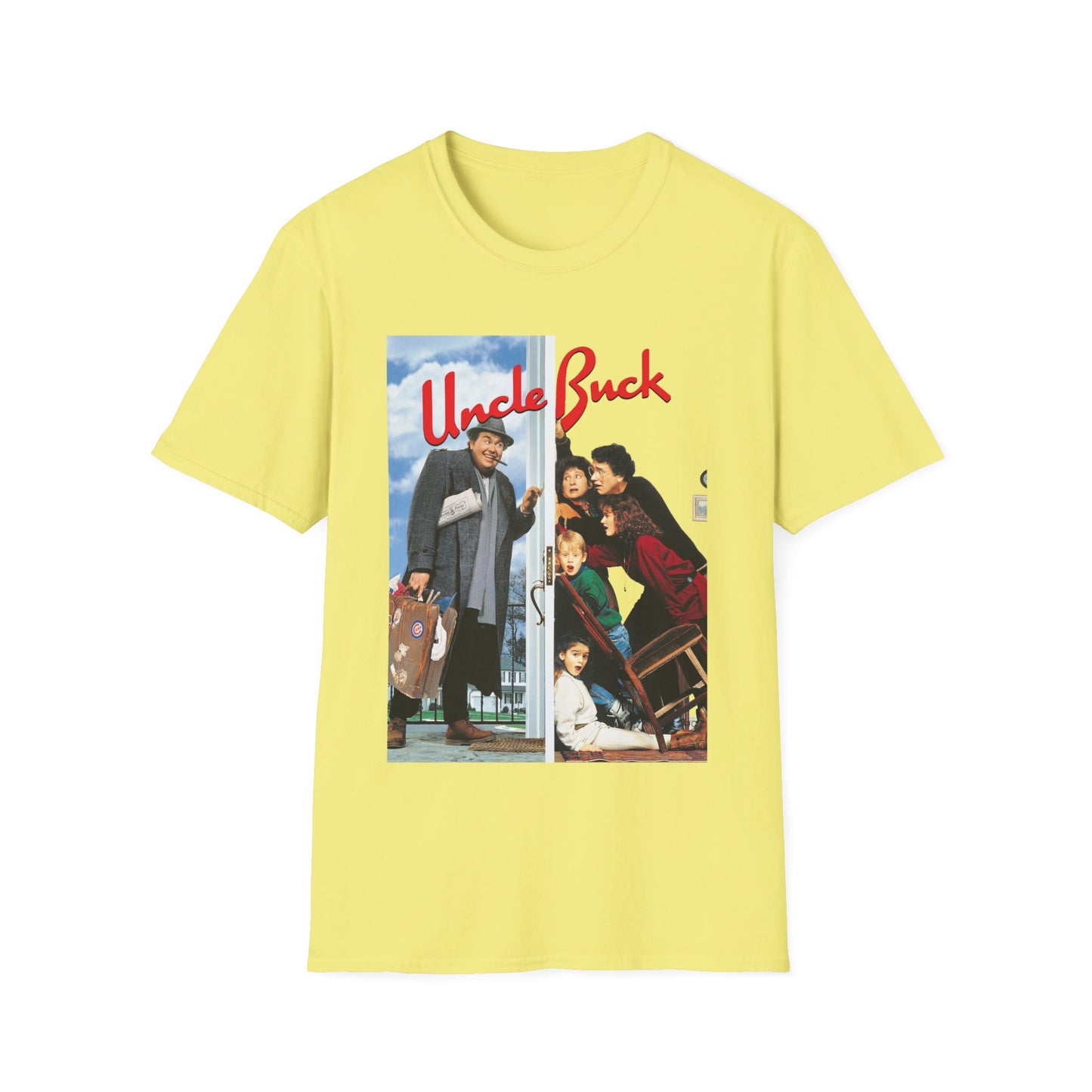 uncle buck 1989 movie poster tshirt