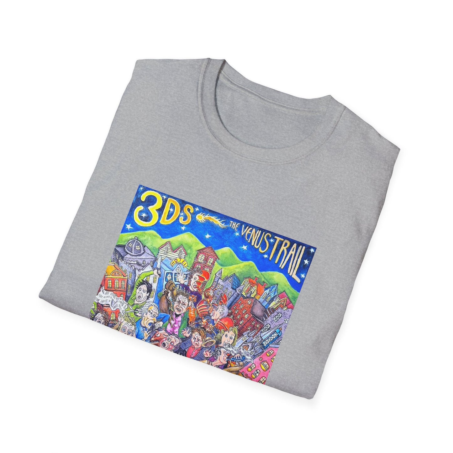 the 3d's 1993 the venus trail album tshirt